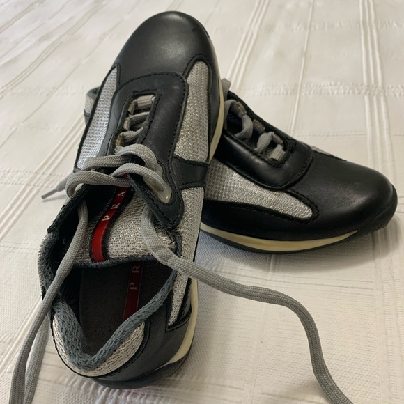 Prada sneakers black and gray size 36 - Picture 3 of 4